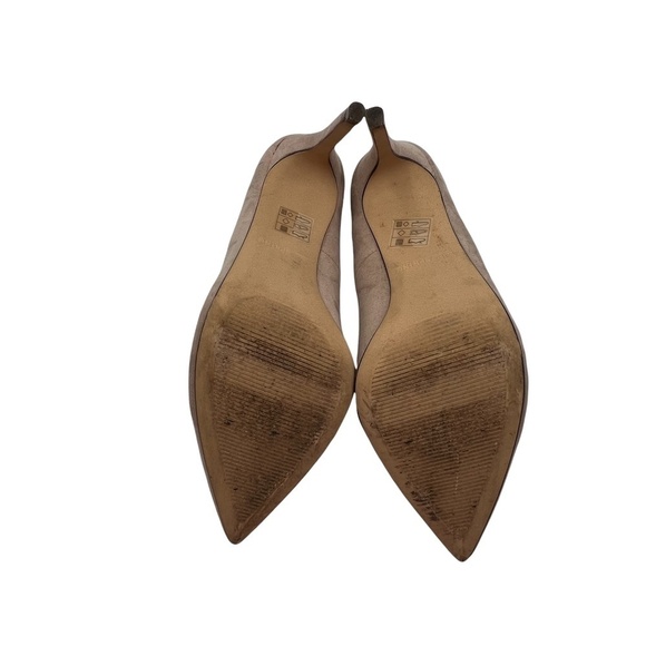 Call It Spring Tan Suede Pointed Toe Heels Size 10 Women's - Picture 7 of 8